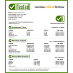 California Gold Nutrition, Complexe de vitamines B avec folate, biotine, acide pantothénique et vitamine B6, 60 capsules végétales – Image 4