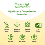 Super Nutrition, Complexe complet de vitamines B avec L-méthylfolate, biotine, acide pantothénique, niacine et vitamine B12 – Image 5