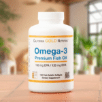 California Gold Nutrition, Huile de poisson premium, Oméga-3 – Image 3
