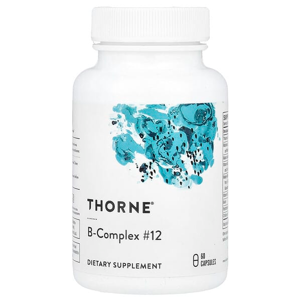 Thorne, Complexe-B #12, 60 capsules