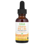 Super Nutrition, Vitamine B12 sous forme de méthylcobalamine avec vitamine B6 et acide folique, Framboise et citron, 30 ml