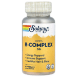 Solaray, Complexe B de méthyle 50, 60 capsules végétales