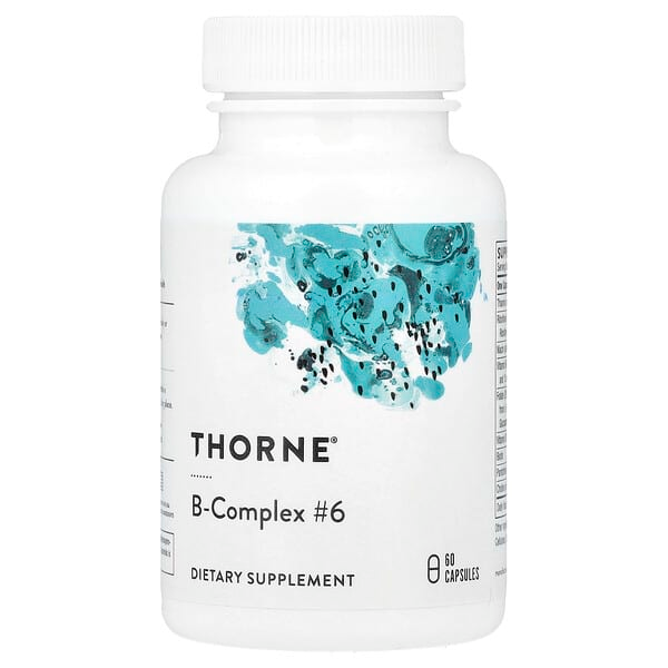 Thorne, Complexe de vitamines B n° 6, 60 capsules