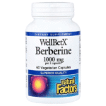 Natural Factors, WellBetX®, Berbérine (500 mg par capsule)