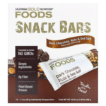 California Gold Nutrition, Foods, Barres double chocolat et beurre de cacahuète, 12 barres, 40 g chacune – Image 5